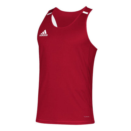 Adidas T19 Mens Singlet Red/White