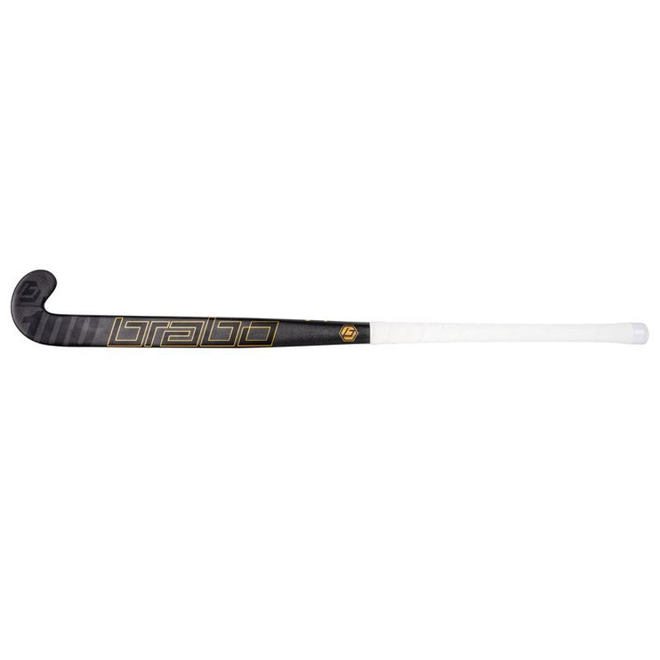 Brabo Traditional Carbon 100 ELB Carbon/Gold Composite Hockey Stick 2022