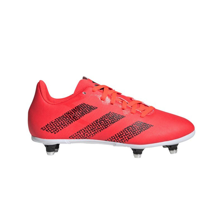 Adidas Rugby Junior SG Rugby Boots Red/Black/White