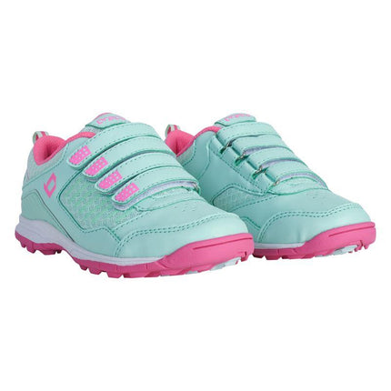 Brabo Velcro Light Green Junior Hockey Shoes 2020