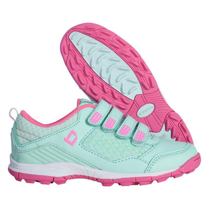 Brabo Velcro Light Green Junior Hockey Shoes 2020