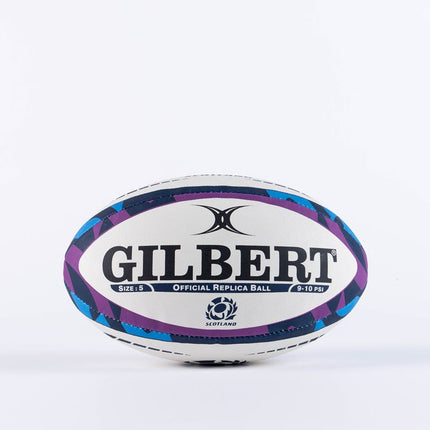 Gilbert Replica Sz 5 Rugby Ball Scotland