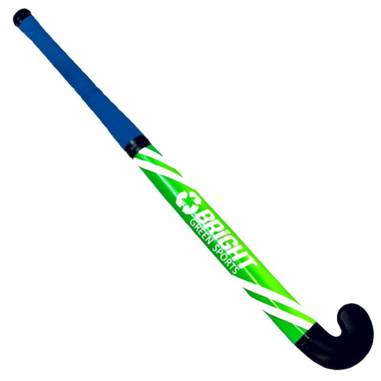 22 x Bright Green Sports Recycled Plastic Junior Hockey Sticks