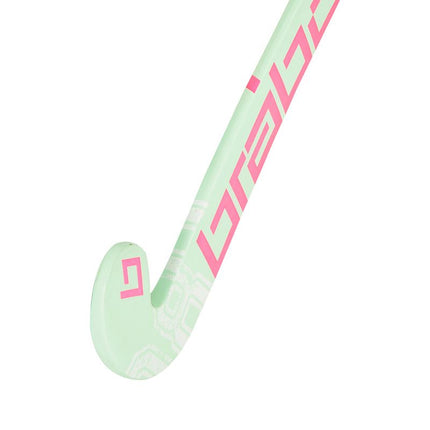 Brabo O'Geez Junior Hockey Stick 2021 Mint/Pink