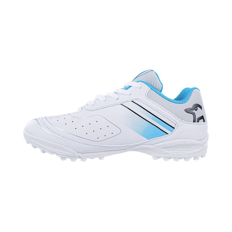 Kookaburra KC 5.0 Rubber Junior Cricket Shoes 2023 White/Mint/Grey