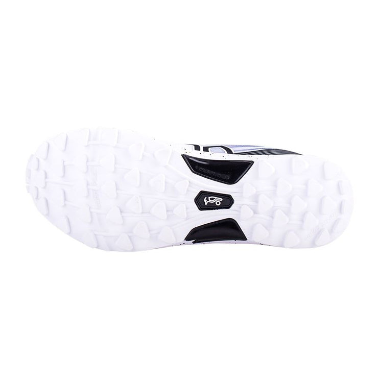 Kookaburra KC 2.0 Rubber Junior Cricket Shoes White/Black 2024