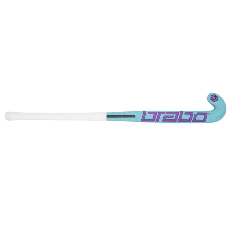 Brabo O'Geez Original Blue/Purple Junior Wooden Hockey Stick 2022