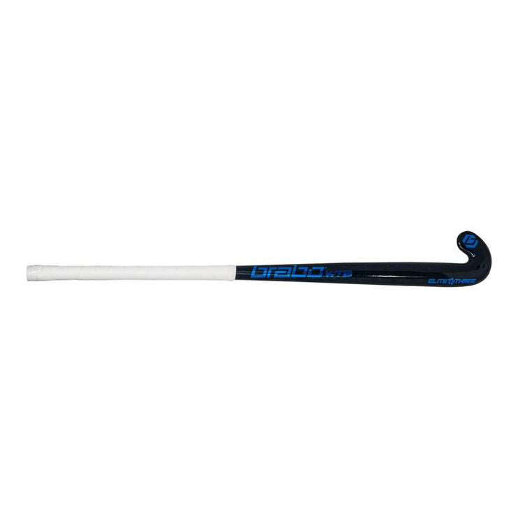 Brabo Elite 3 Forged Carbon LB Junior Hockey Stick 2023 Blue