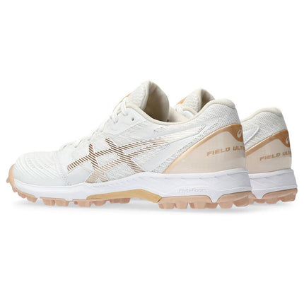 Asics Field Ultimate FF 2 Womens Hockey Shoes White/Champagne 2023