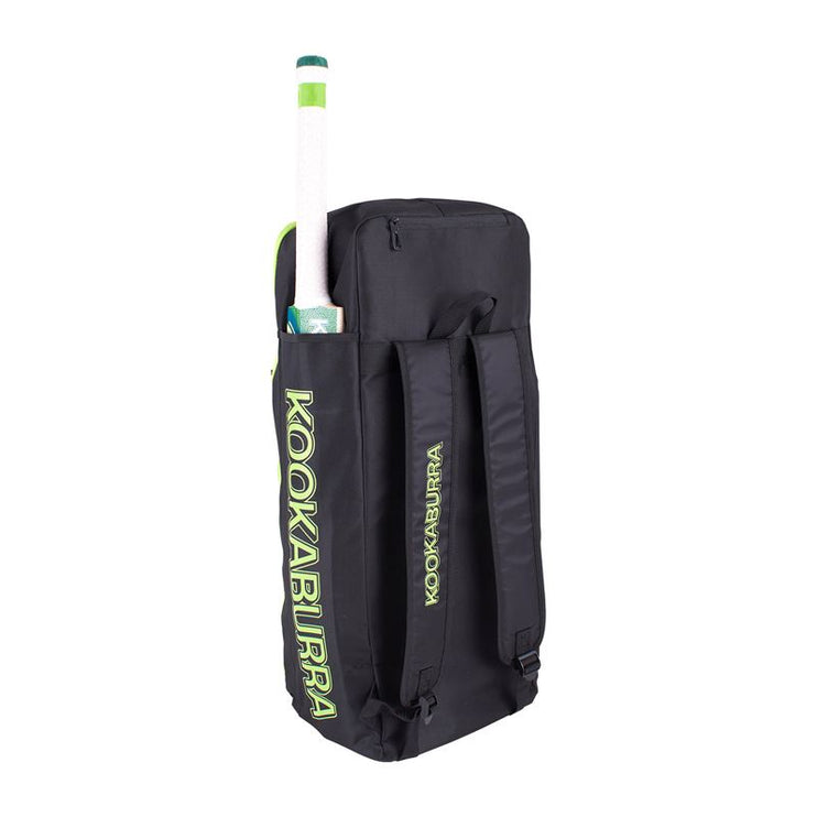 Kookaburra D6500 Duffle Bag Black/Lime