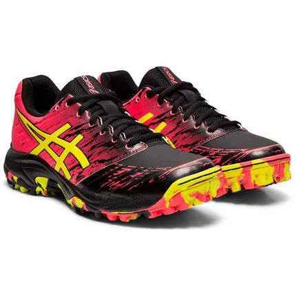 Asics Blackheath 7 Womens Hockey Shoes 2019 Black/Sour Yuzu