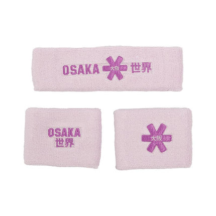 Osaka Sweatband Set 2.0 Cotton Violet