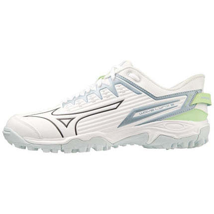 Mizuno Wave Lynx 2 White/Glacial Ridge/Patina Green Hockey Shoes 2023