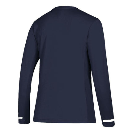 Adidas T19 Womens Long Sleeve Tee Navy/White