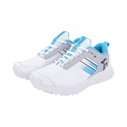 Kookaburra KC 1.0 Rubber Junior Cricket Shoes 2023 White/Mint/Grey