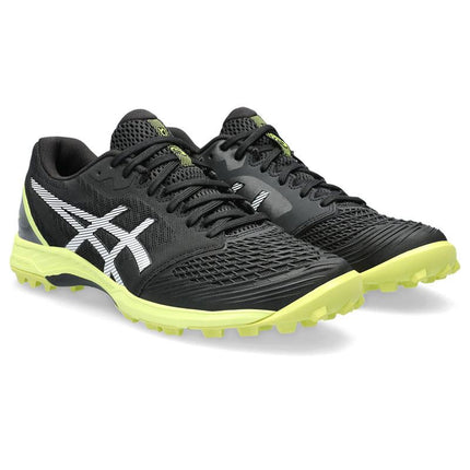 Asics Field Ultimate FF 2 Mens Hockey Shoes Black/Glow Yellow 2023