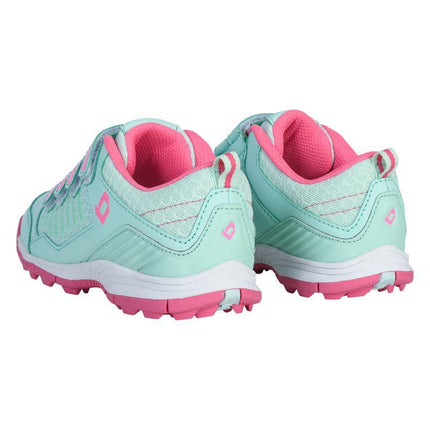 Brabo Velcro Light Green Junior Hockey Shoes 2020