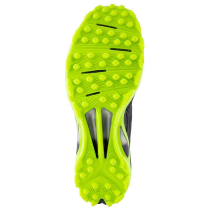 Grays Burner Junior Hockey Shoes 2021 Black/Fluo Yellow