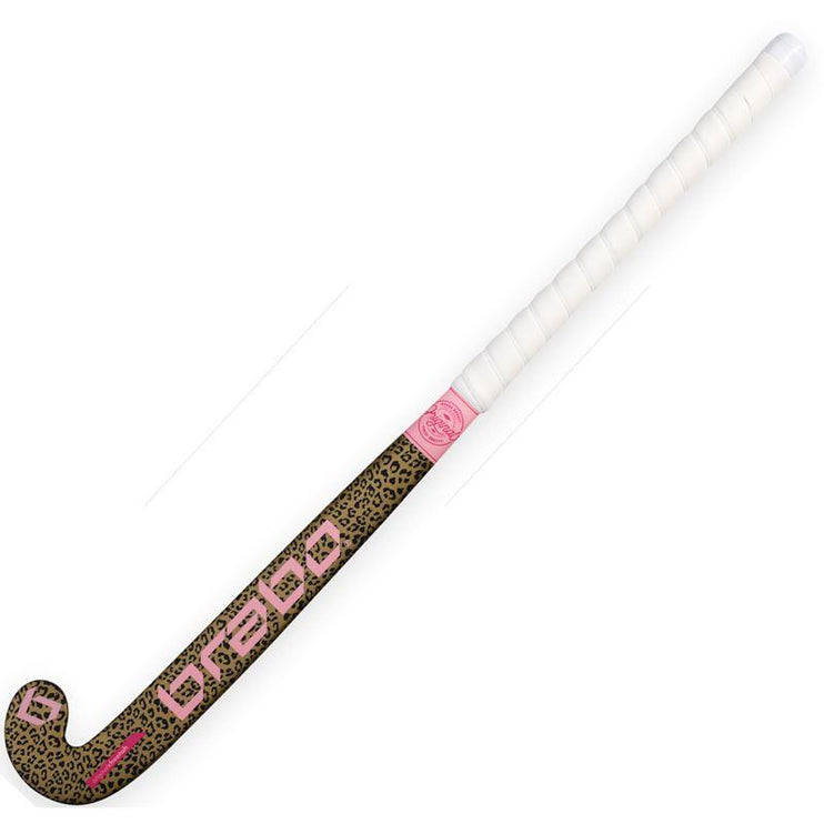 Brabo O'Geez Animal Cheetah Pink Junior Hockey Stick 2020