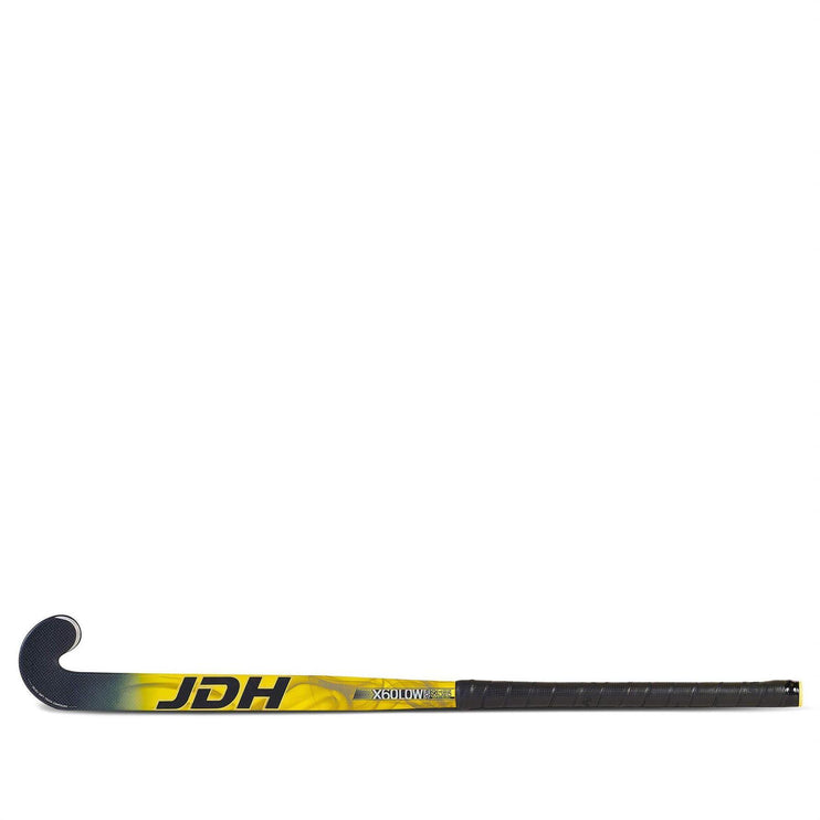 JDH X60TT Low Bow Composite Hockey Stick Yellow 2021