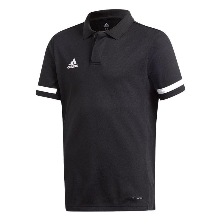 Adidas T19 Youths Polo Black/White