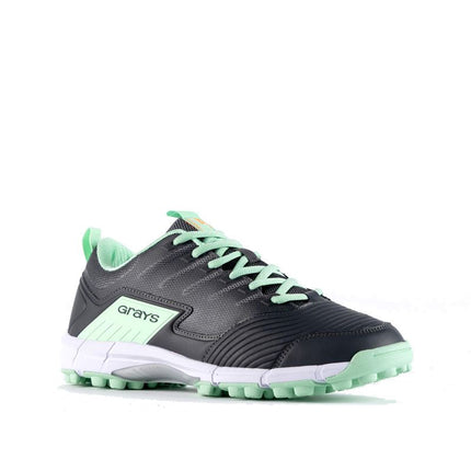 Grays Flash 3.0 Hockey Shoe Charcoal-Mint 2023