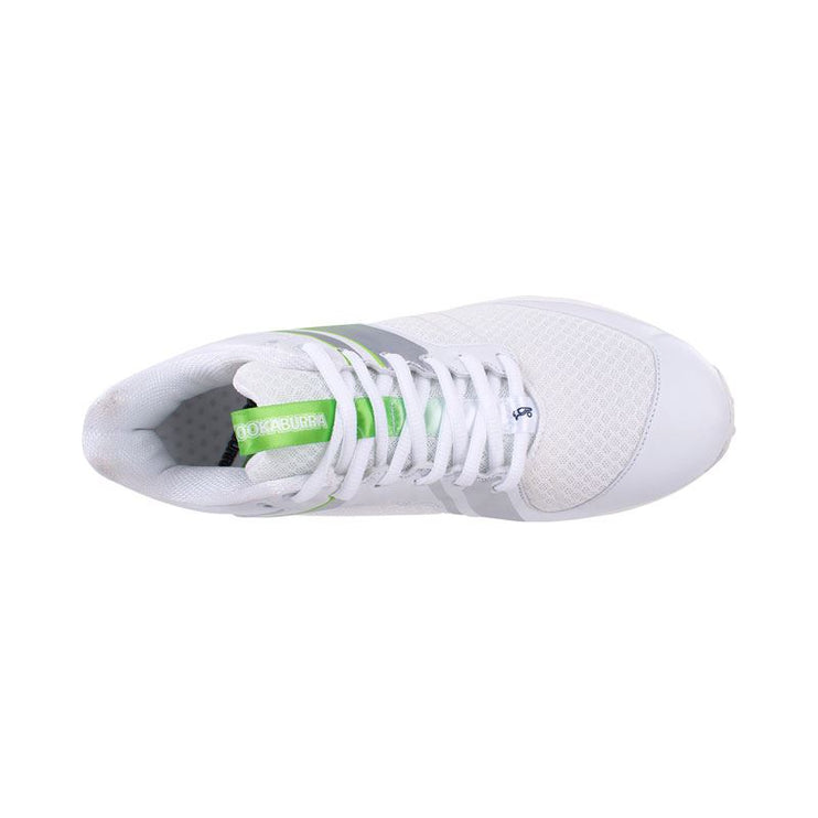 Kookaburra KC 3.0 Rubber Cricket Shoes 2023 White/Lime