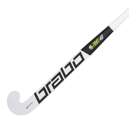 Brabo TC-40 LB White/Black Hockey Stick 2023