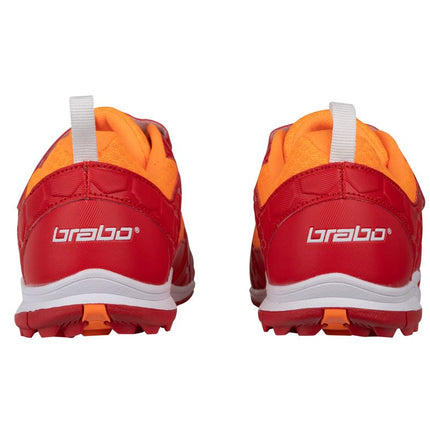 Brabo Velcro Junior Hockey Shoes 2022 Orange