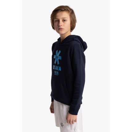 Osaka Deshi Kids Hoodie Blue Star Navy Melange