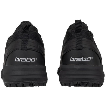 Brabo Elite Junior Hockey Shoes 2022 Black/Silver