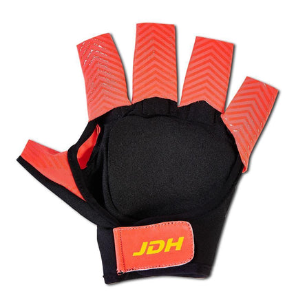 JDH OD Double Knuckle Hockey Glove Black/Pink/Yellow/Blue 2021