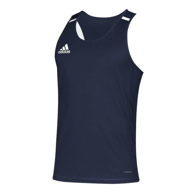 Adidas T19 Mens Singlet Navy/White