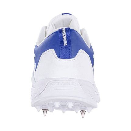 Kookaburra KC 1.0 Spike Cricket Shoes 2023 White/Royal