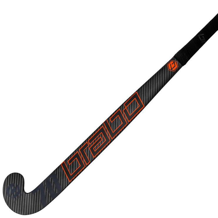 Brabo Traditional Carbon 70 CC Black/Orange Composite Hockey Stick 2022