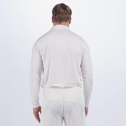 Gray-Nicolls Pro Performance Long Sleeve Polo Shirt Ivory