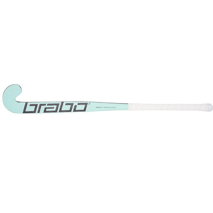 Brabo O'Geez Snowleopard Mint Junior Wooden Hockey Stick 2022