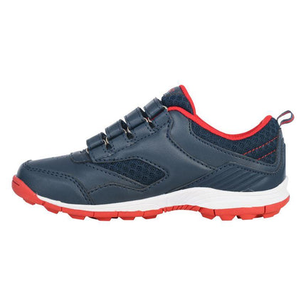 Brabo Velcro Navy/Red Junior Hockey Shoes 2020