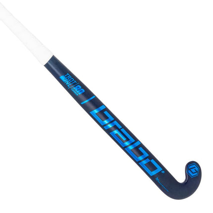 Brabo IT Traditional Carbon 80 LB Indoor Hockey Stick 2023 Blue