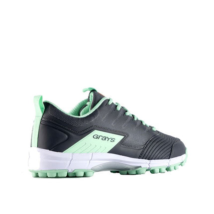 Grays Flash 3.0 Hockey Shoe Charcoal-Mint 2023