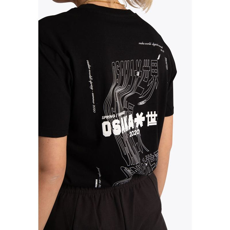 Osaka AT Athleisure Digital Fashion Week T-Shirt PFW Black