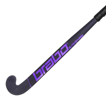 Brabo Elite 3 WTB Forged Carbon CC Purple Hockey Stick 2023