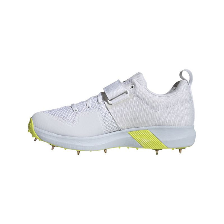 Adidas Adipower Vector Cricket Shoes White/Yellow 2022