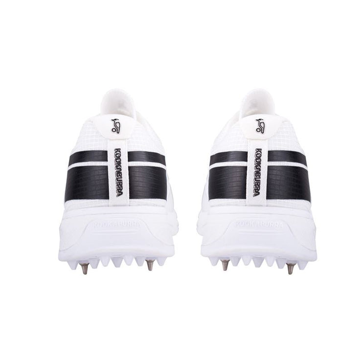 Kookaburra KC Players Spike Cricket Shoes White/Black 2024