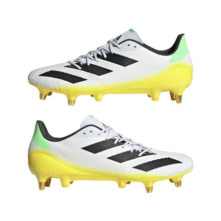 Adidas Rugby Adizero RS7 Soft Ground Rugby Boots 2022 White