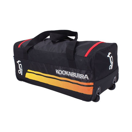 Kookaburra 9500 Wheelie Bag 2023 Black/Yellow