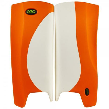 OBO Robo Hi-Rebound Leg Guards White/Orange