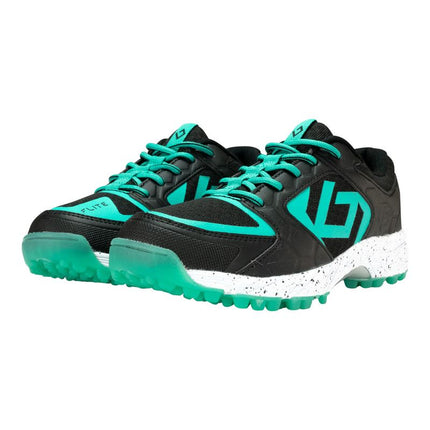 Brabo Tribute Hockey Shoes 2023 Black/Turquoise