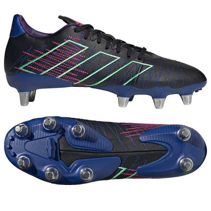 Adidas Kakari Elite Soft Ground Rugby Boots 2022 Black