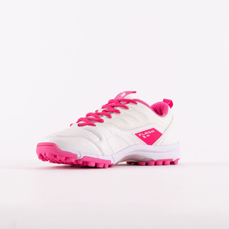 Grays Flash 3.0 Junior Hockey Shoes 2022 White/Pink